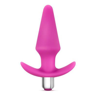 Luxe Discover Silicone Vibrating Butt Plug by Blush Novelties