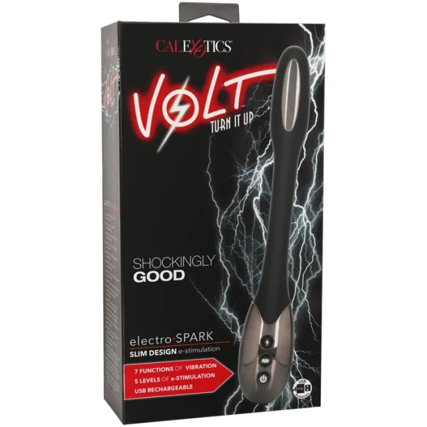Volt Rechargeable Vibrating Electro-Stimulation Massager