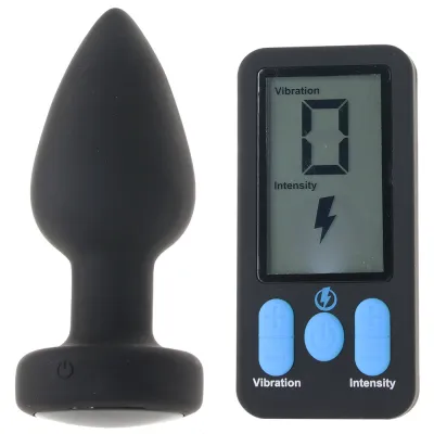 E Stim Pro Vibrating Anal Plug