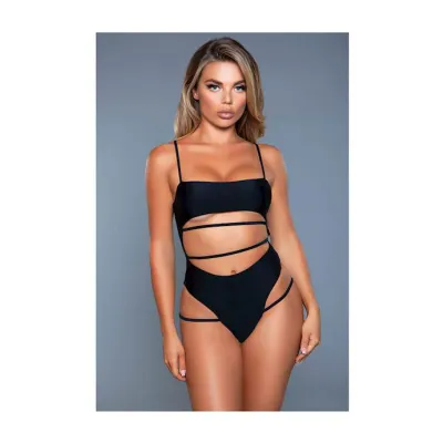 Venetia Swimsuit Black Large