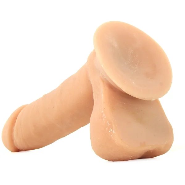 The D - Perfect D 7" Suction Cup Dildo by Doc Johnson - Vanilla