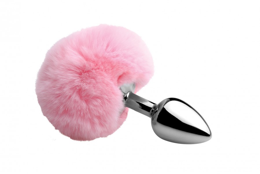 Fluffy Bunny Tail Butt Plug