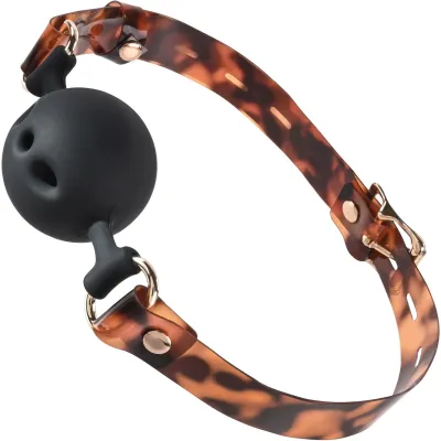 Sincerely Amber Silicone Ball Gag By Sportsheets