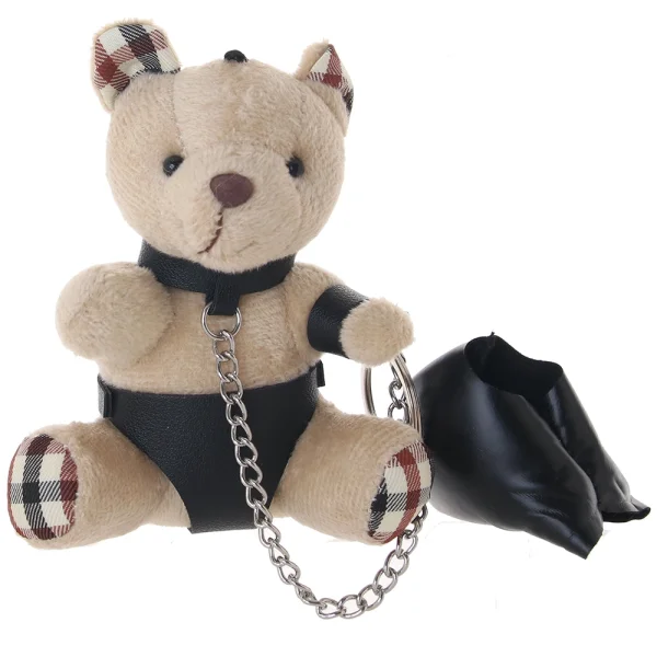 Hooded Teddy Bear Keychain