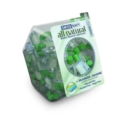 Swiss Navy All Natural 100 Count Bowl 20ml Bottles