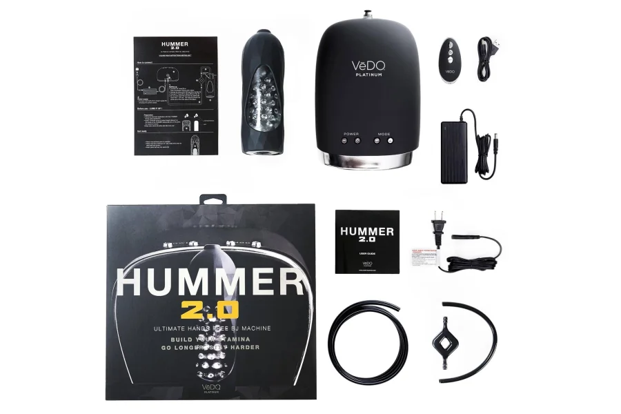 Vibrating Masturbator - Hummer 2.0 - Ultimate Bj Machine - VeDO