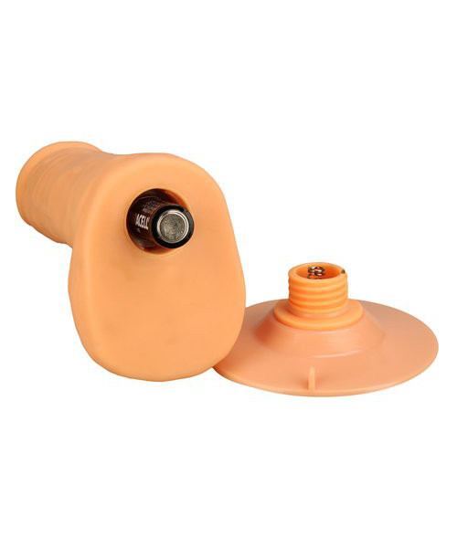One Touch Silicone - 7" Vibrating Dildo