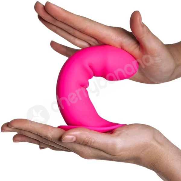 Adrien Lastic Hitsens 2 Pink 6.5" Dual Density Silicone Dildo