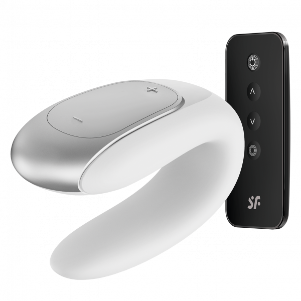 Satisfyer Double Fun App-Enabled Wearable Couples Vibrator with Remote Control