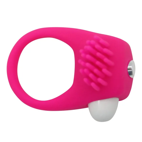 Vibrating Cock Ring With Nubby Ticklers