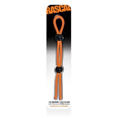 The Brawn Cock Leash Double Glow Orange