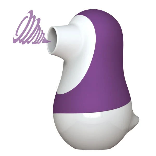 Whisper Quiet Air Pulse Clit Sucker & Tongue Stimulator