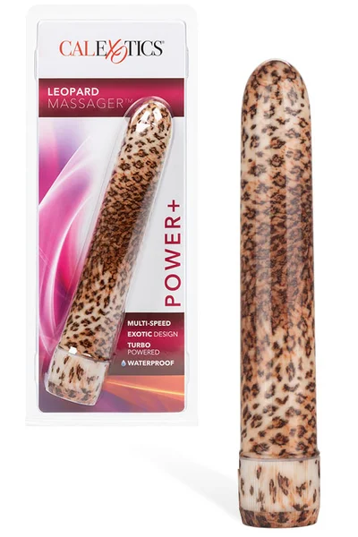 California Exotic Leopard Print 6.5" Classic Vibrator — image 7 of 8
