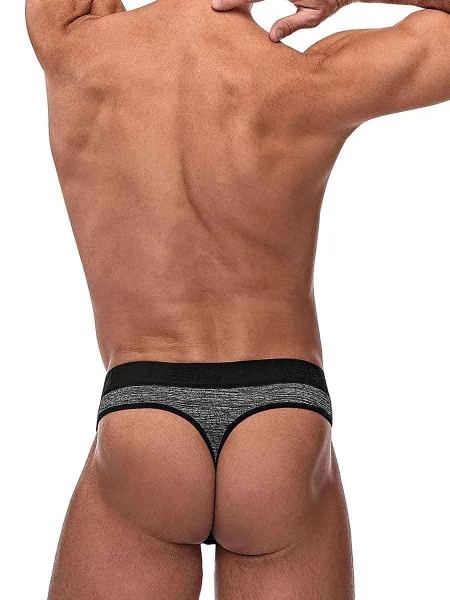 Peak Performance Sport Thong - L- XL - Black  and Grey