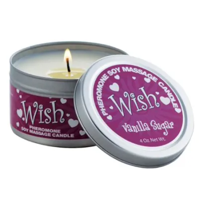 Classic Erotica Soy Massage Candle Vanilla Sugar