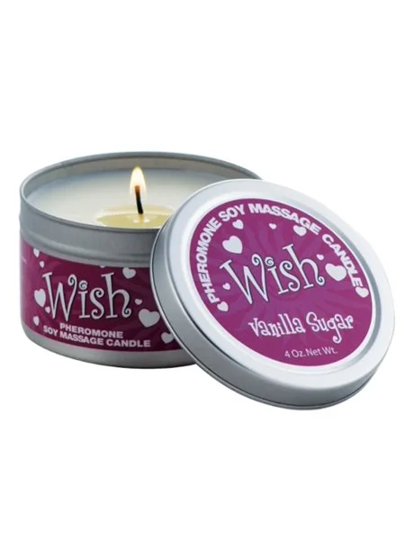 Classic Erotica Soy Massage Candle Vanilla Sugar