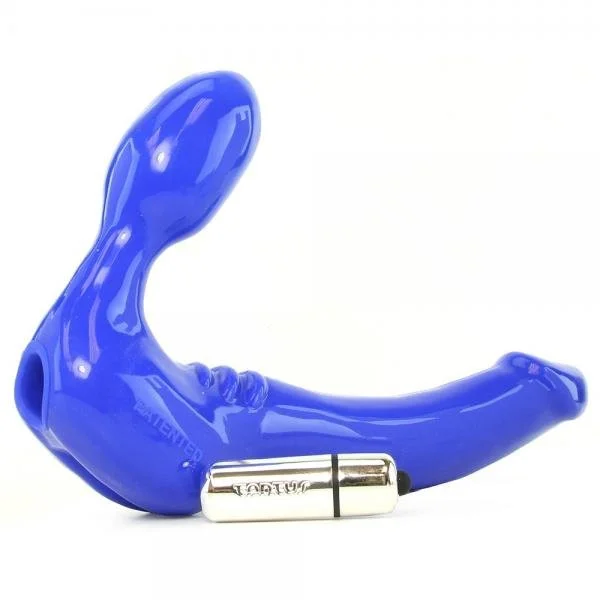 Tantus Feeldoe Slim Dildo Silicone - Blue