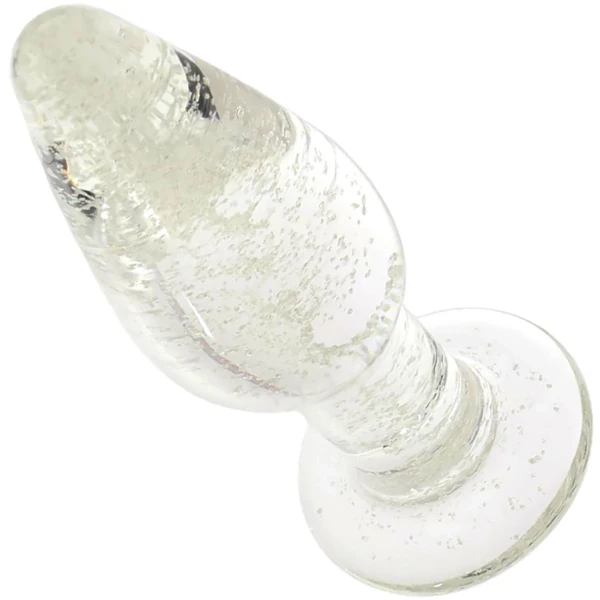 Whipsmart Glow In The Dark Glass Tapered Butt Plug