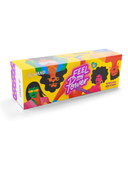Feel My Power Jade Purple Brown Special Edition Massager - Le Wand