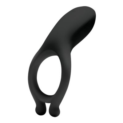 Rechargeable Vibrating C Ring Black