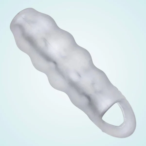 Oxballs Invader Cocksheath Penis Extender - Clear Ice — image 13 of 20