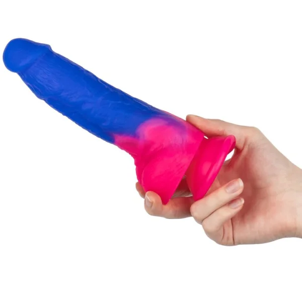 Bondara Neon Demon Silicone Poseable Suction Dildo - 7 Inch — image 5 of 5
