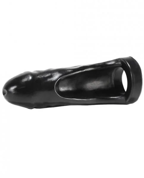 Thug Silicone Double F'er Strapless Dildo 8" - Black — image 4 of 4