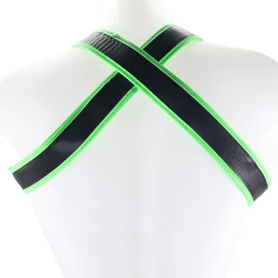 Ouch Glow in the Dark Buckle Bulldog Harness