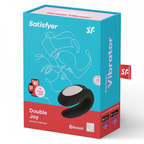 Satisfyer Double Joy App Controlled Rechargeable Couple’s Vibe — image 5 of 6