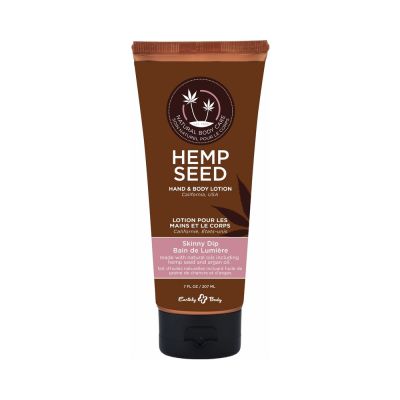 Earthly Body Hand Body Lotion Skinny Dip 7oz Tube