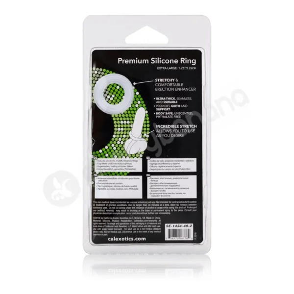 Premium Silicone Ring Clear Extra Large