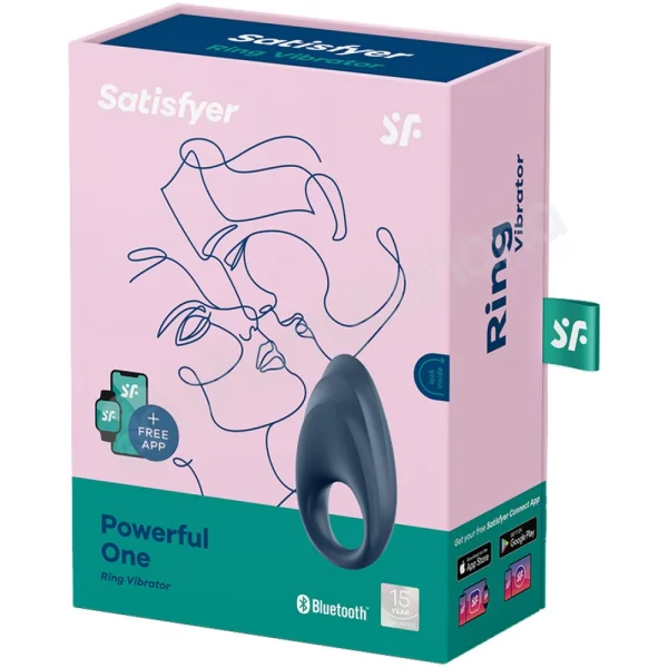 Satisfyer Powerful One App Controlled Vibrating Cock Ring