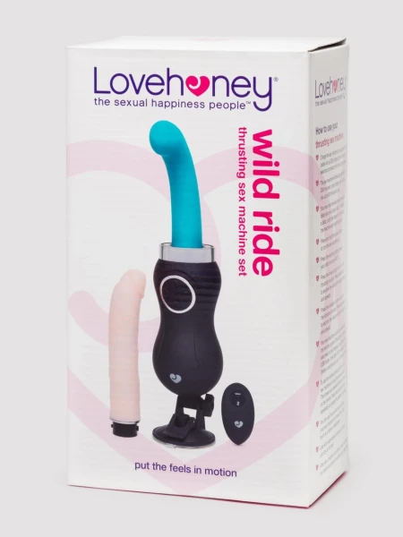 Lovehoney Wild Ride Remote Control Warming Thrusting Sex Machine Set