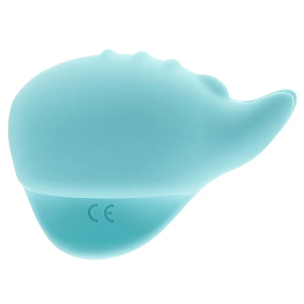 Huni Rechargeable Waterproof Silicone Lay-On Clitoral Vibrator by VeDO - Tease Me Turquoise