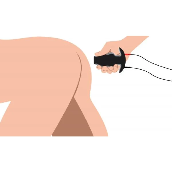 E-Stim Hollow Butt Plug