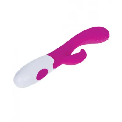Pretty Love Arthur Waving Silicone Rabbit Vibrator Purple