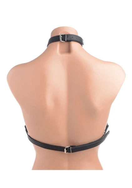 Leather Harness Bra — image 5 of 6
