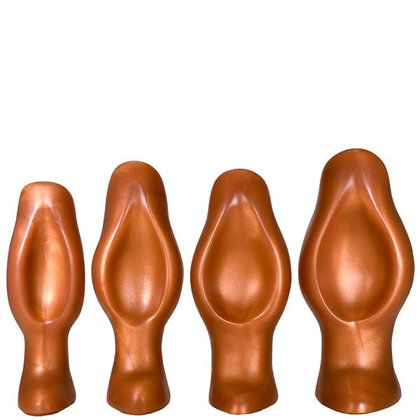 G squeeze™ Vaginal Plug by SquarePegToys® - SuperSoft Silicone, 4 Sizes