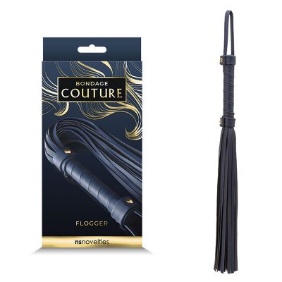 Bondage Couture Flogger Blue Flogger Whip