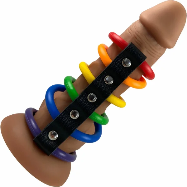 The 6 Gates of Pride Penis Constraint & Adornment By The Stockroom