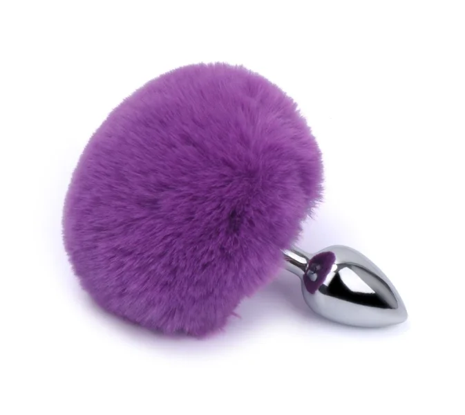 Metal Bunny Tail Butt Plug — image 9 of 10