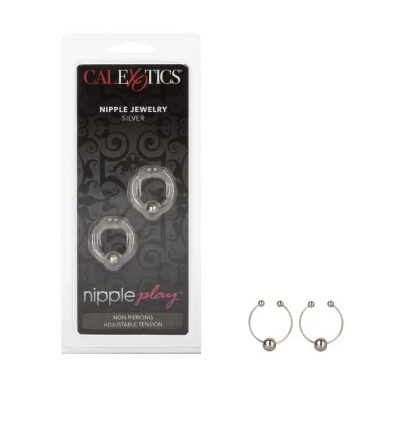 Nipple Rings Silver