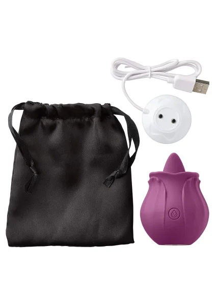 Cloud 9 Flutter Rechargeable Oral Tongue Stimulator - Teal