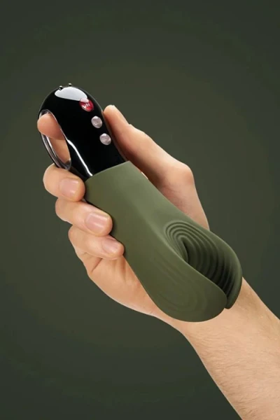 Fun Factory Manta 7" Vibrating Silicone Masturbator & Couple's Toy