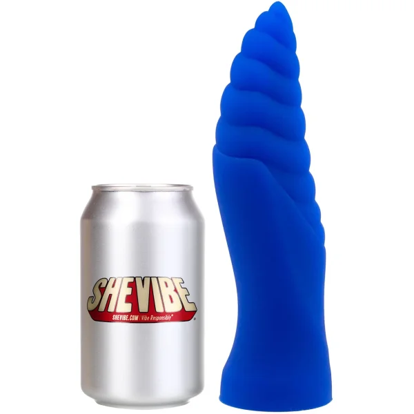 Topped Toys CETOS 70 8.25" Silicone Dildo - Blue Steel