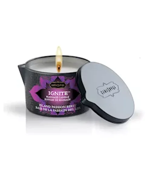 Kama Sutra Massage Candle Island Passion - White — image 6 of 8