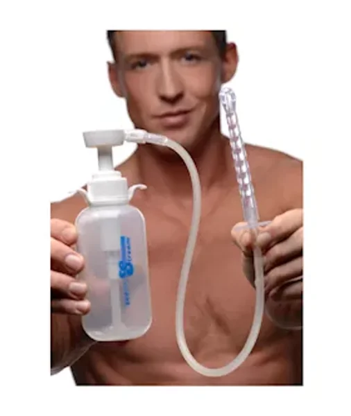 Pump Action Enema Bottle With Nozzle - Clear — image 10 of 10