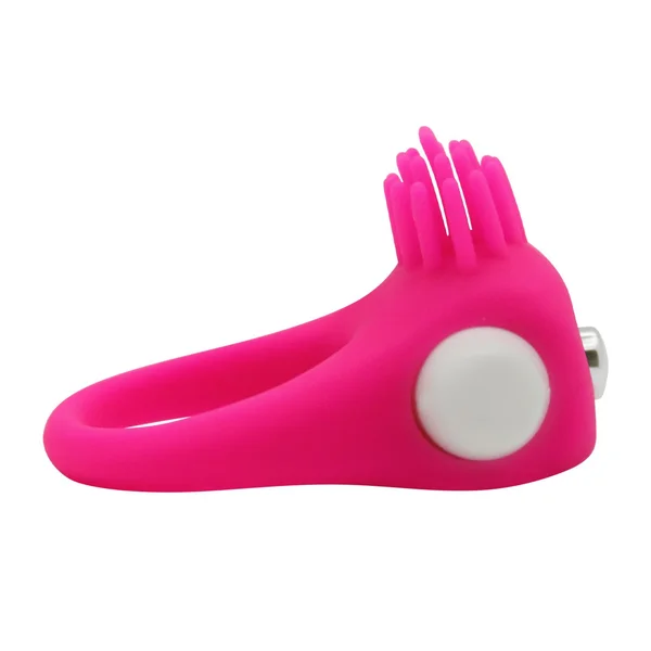 Vibrating Cock Ring With Nubby Ticklers — image 11 of 13