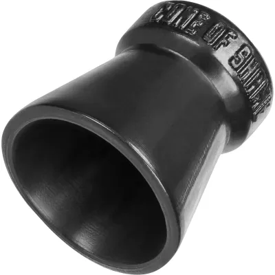Oxballs Cone Of Shame Cock Ring Chastity Device Black