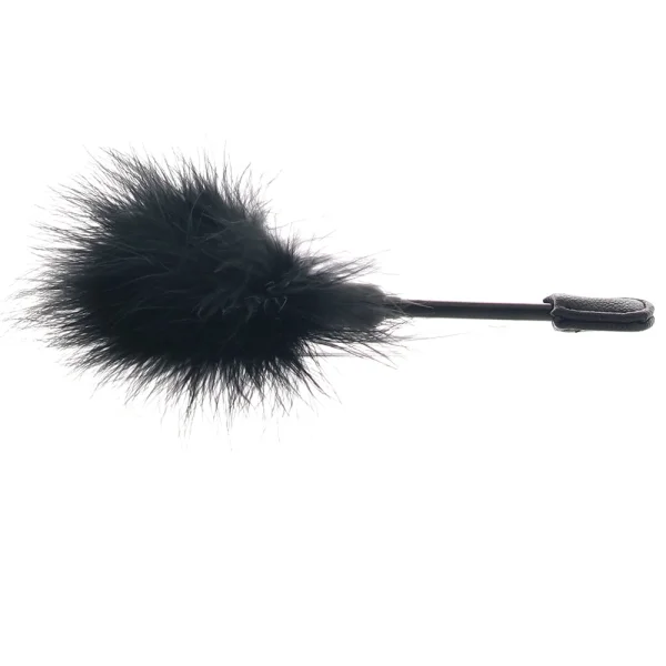 In A Bag Black Feather Tickler By Doc Johnson